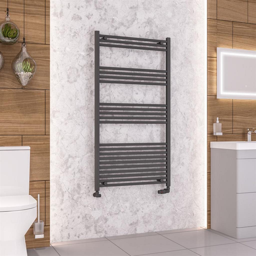 Wendover Straight Matt Anthracite Multirail 1400mm Height
