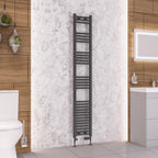 Wendover Straight Matt Anthracite Multirail 1800mm Height