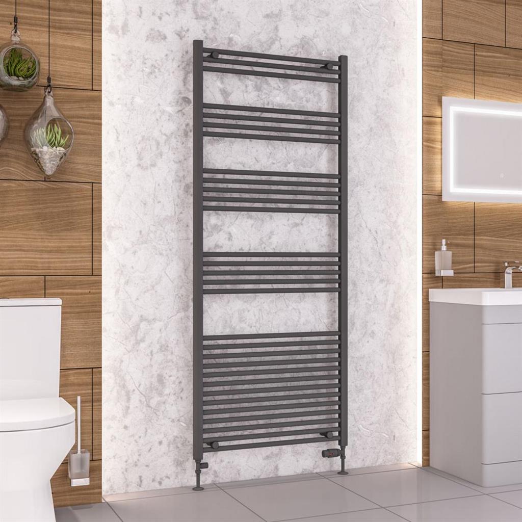 Wendover Straight Matt Anthracite Multirail 1800mm Height