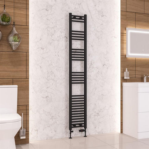 Wendover Straight Matt Black Multirail 1800mm Height