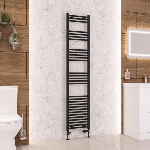 Wendover Straight Matt Black Multirail 1800mm Height