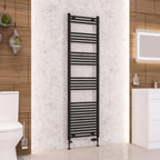 Wendover Straight Matt Black Multirail 1800mm Height