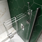 Kudos Inspire 2 Panel In-Fold 6mm Bath Screen - Right Hand - Chrome