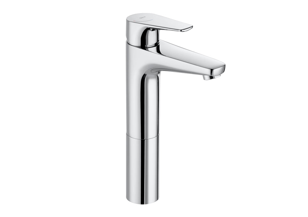 Roca Atlas Extended Basin Mixer with Smooth Body
