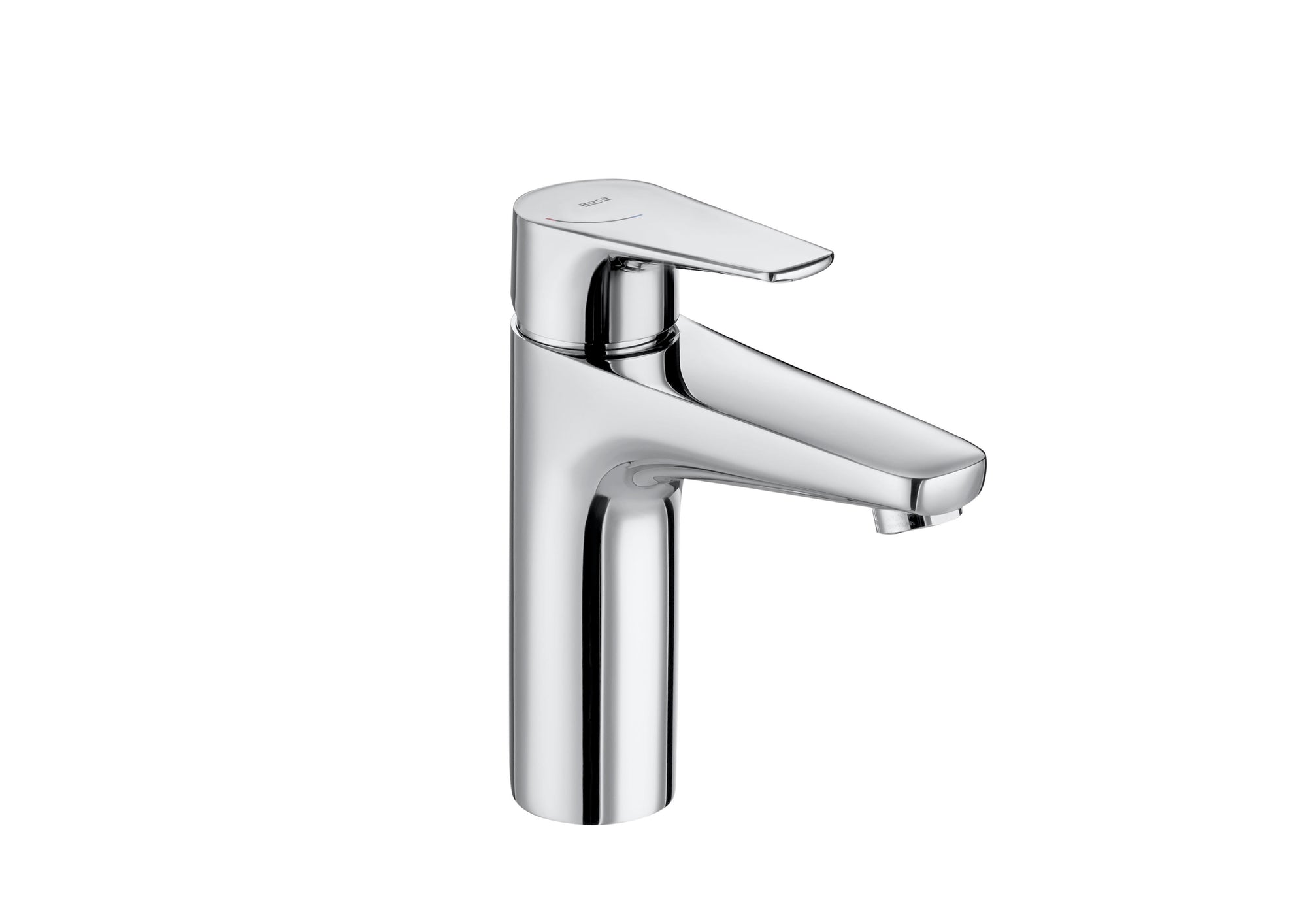 Roca Atlas Medium Height Basin Mixer with Smooth Body