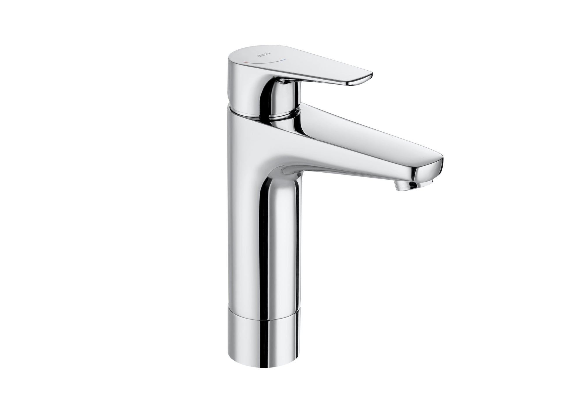 Roca Atlas Medium Plus Height Basin Mixer with Smooth Body