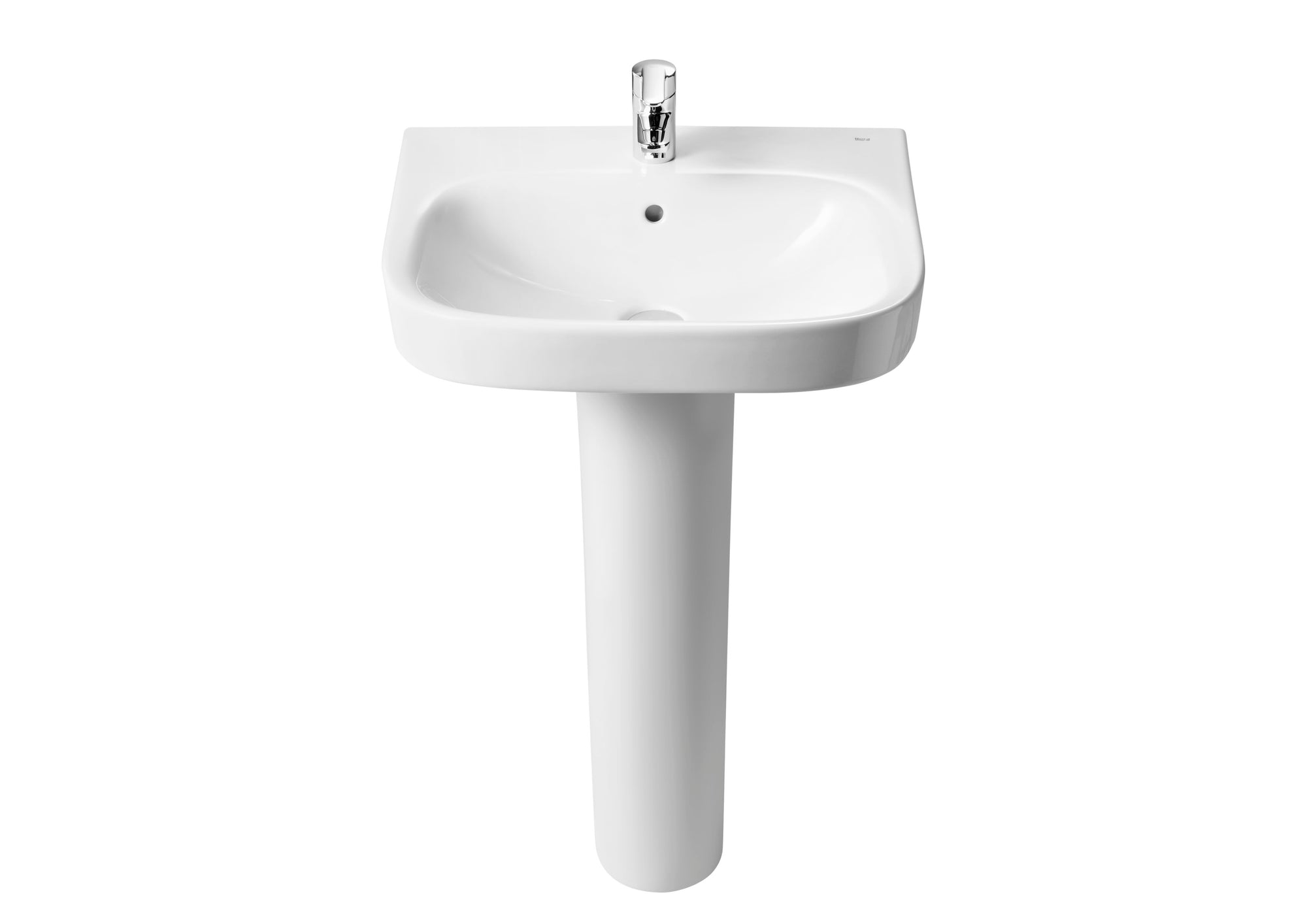 Roca Debba Cloakroom Basin - 550 x 440mm - 1 Tap Hole