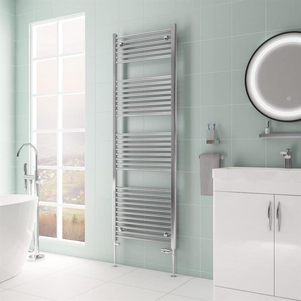 Biava Multirail Hidden Vent Straight - Chrome