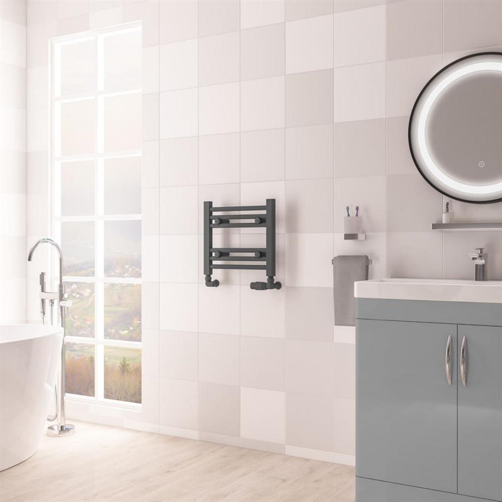 Biava Multirail Hidden Vent Straight - Matt Anthracite