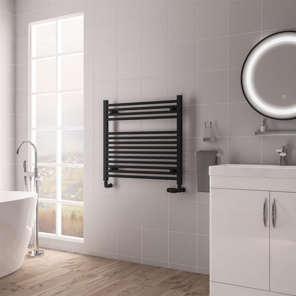 Biava Multirail Hidden Vent Straight - Matt Black