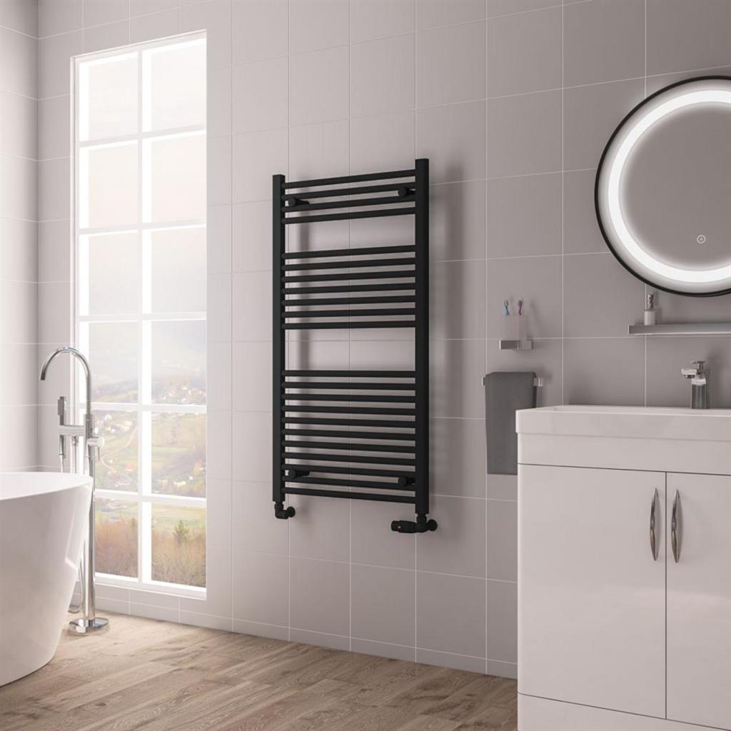 Biava Multirail Hidden Vent Straight - Matt Black