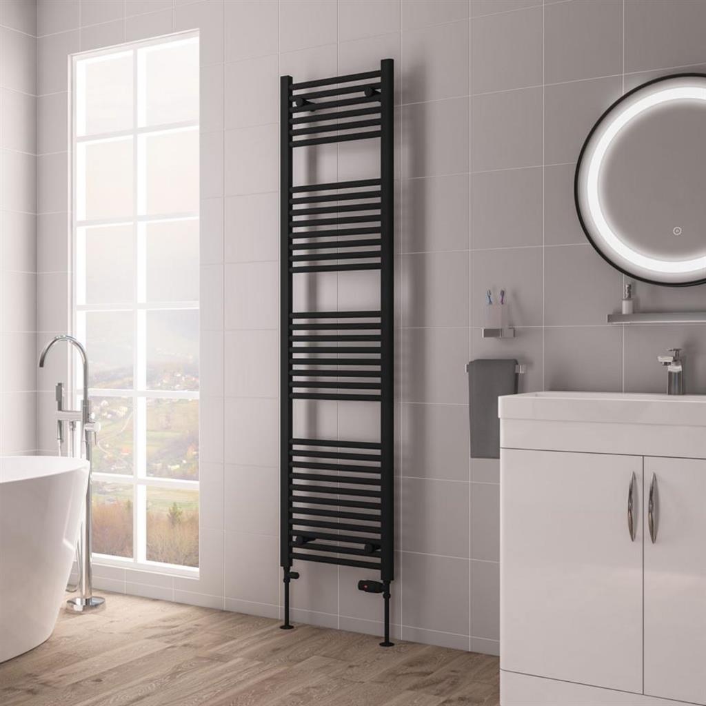 Biava Multirail Hidden Vent Straight - Matt Black