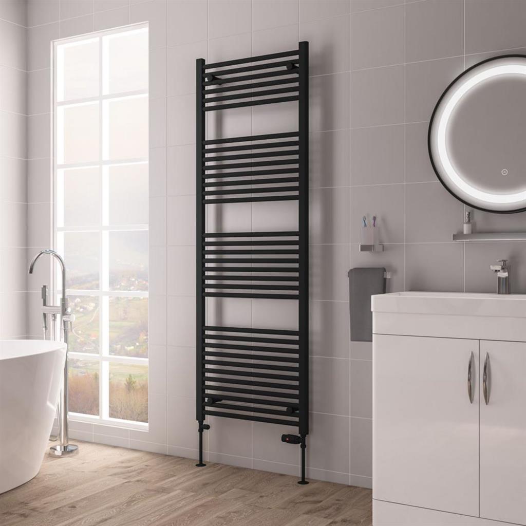 Biava Multirail Hidden Vent Straight - Matt Black
