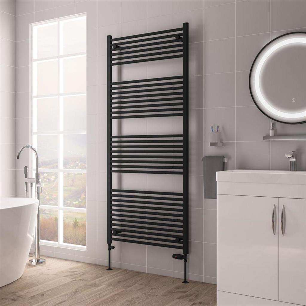 Biava Multirail Hidden Vent Straight - Matt Black
