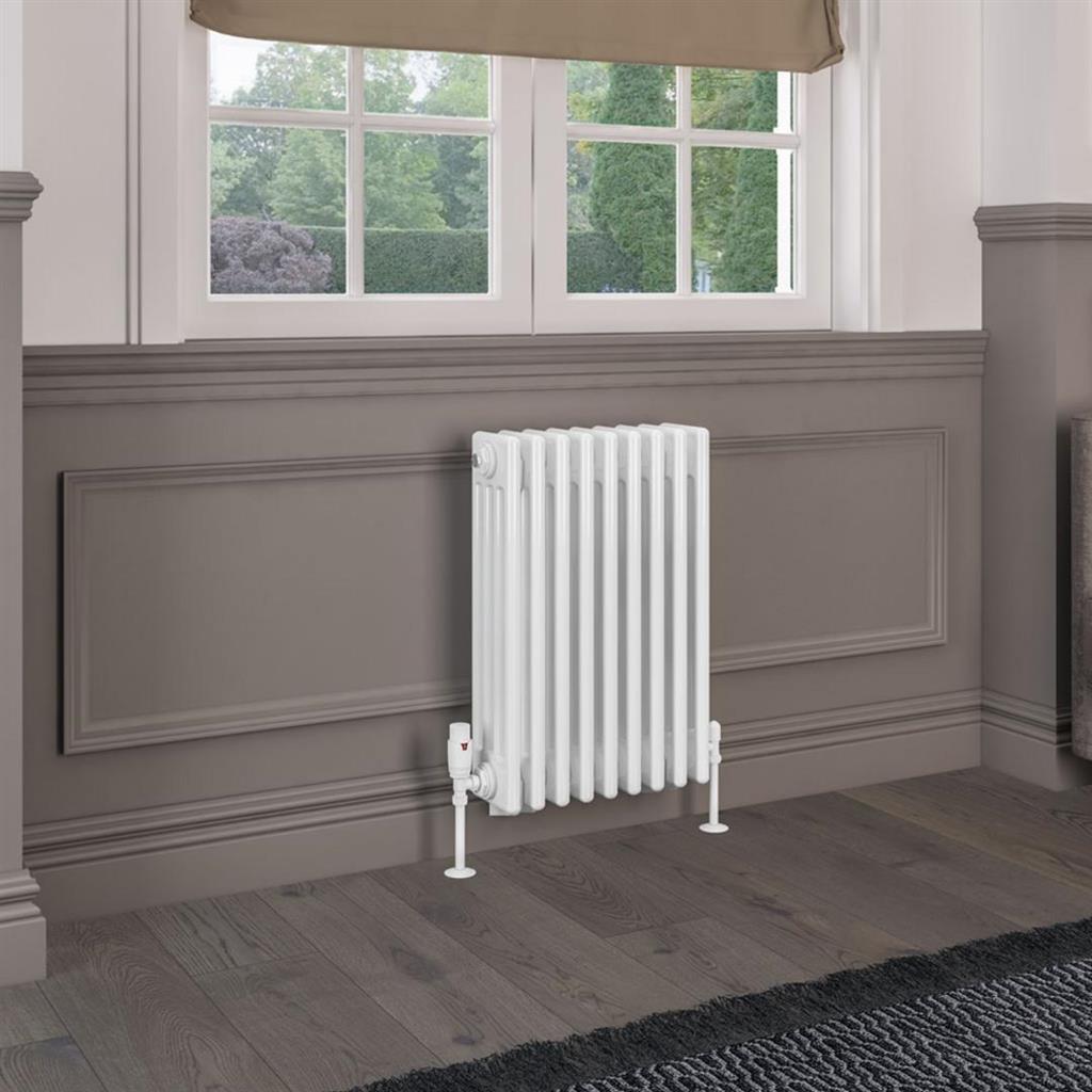Rivassa 4 Column Radiators - Gloss White