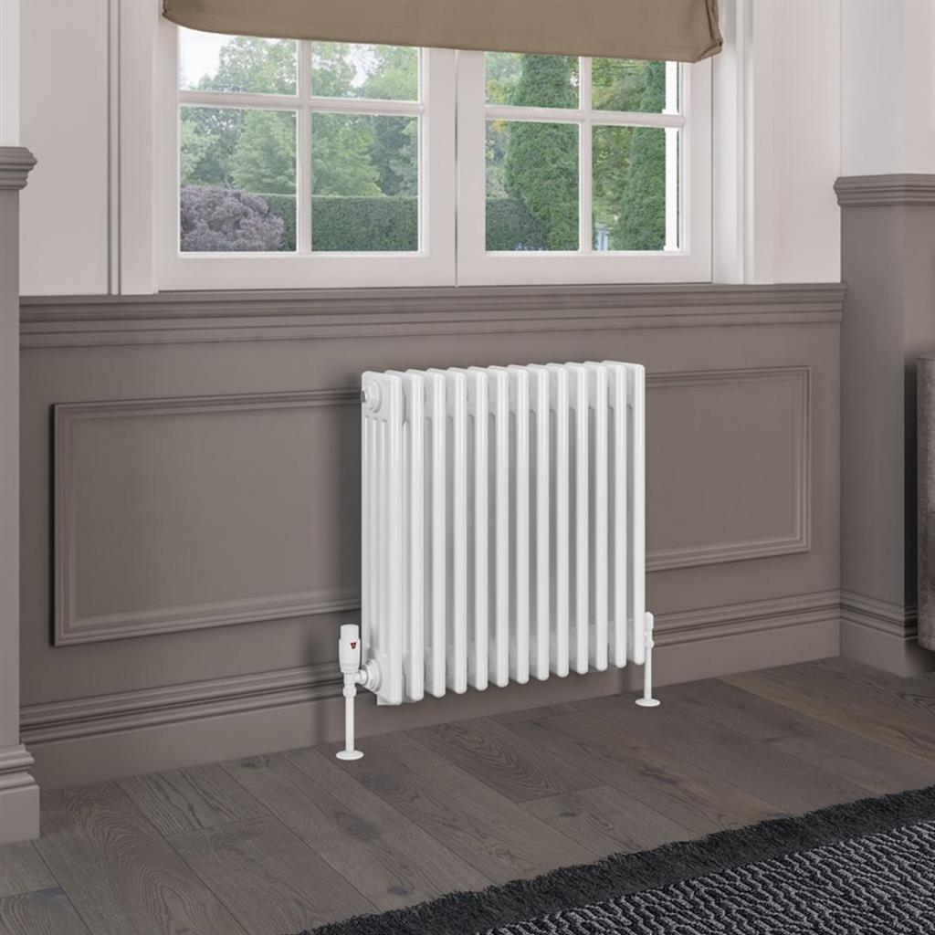 Rivassa 4 Column Radiators - Gloss White