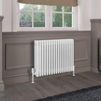 Rivassa 4 Column Radiators - Gloss White