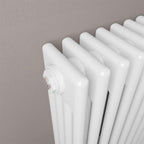 Rivassa 4 Column Radiators - Gloss White