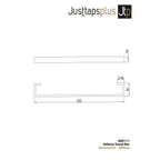 Athena Towel Bar 600mm