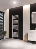 Wingrave Straight Matt White Multirail 1800mm Height