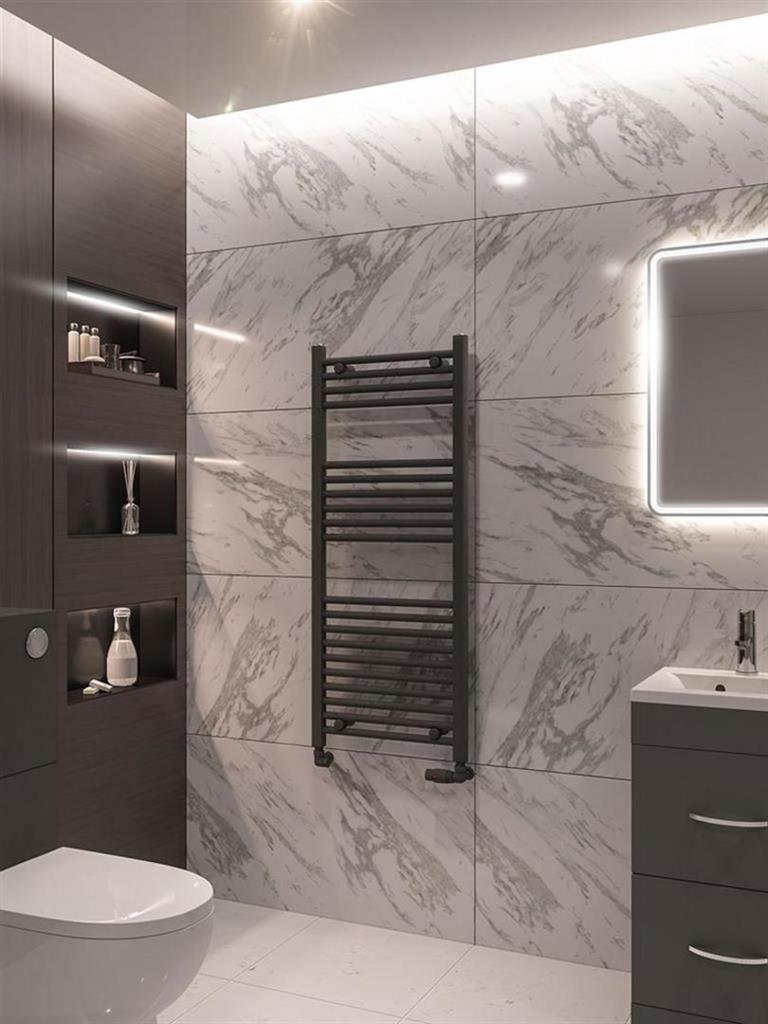 Wingrave Straight Matt Anthracite Multirail 1200mm Height