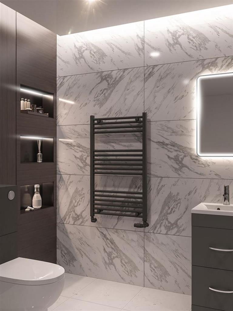 Wingrave Straight Matt Anthracite Multirail 1000mm Height