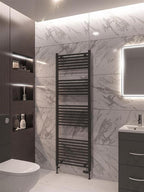 Wingrave Straight Matt Anthracite Multirail 1800mm Height