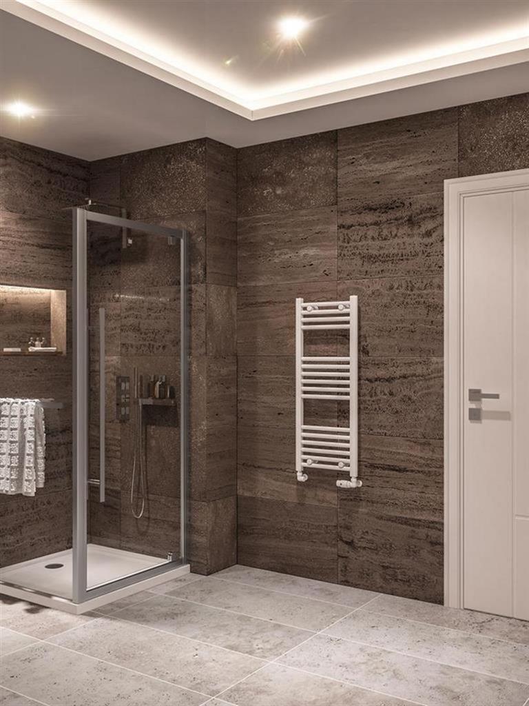 Wingrave Straight Gloss White Multirail 1000mm Height