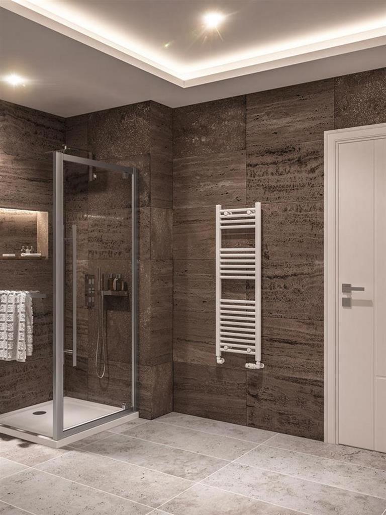 Wingrave Straight Gloss White Multirail 1200mm Height