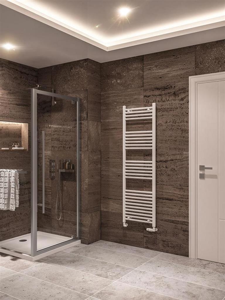 Wingrave Straight Gloss White Multirail 1600mm Height