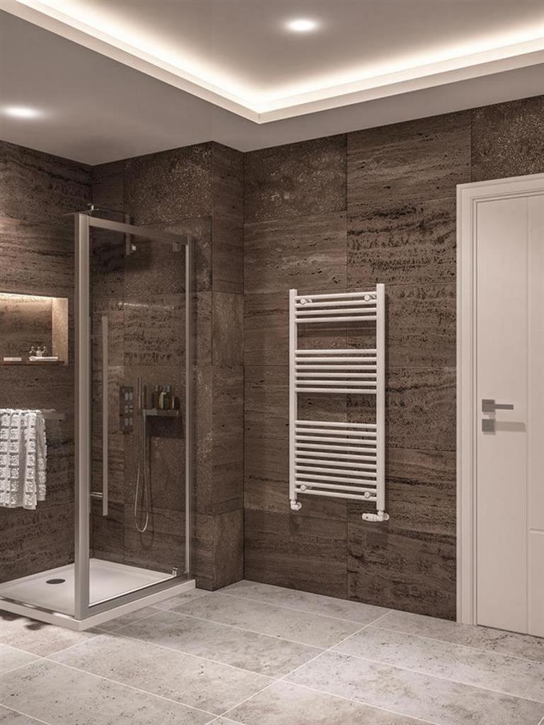 Wingrave Straight Gloss White Multirail 1200mm Height