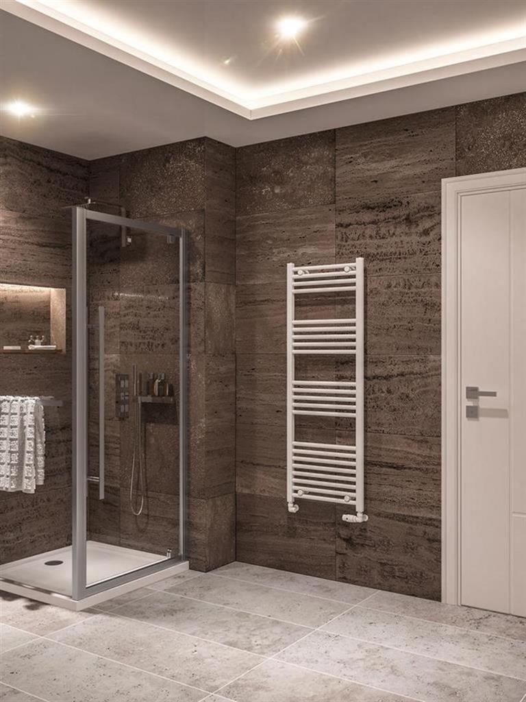 Wingrave Straight Gloss White Multirail 1400mm Height