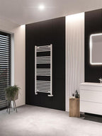 Wingrave Straight Matt White Multirail 1400mm Height