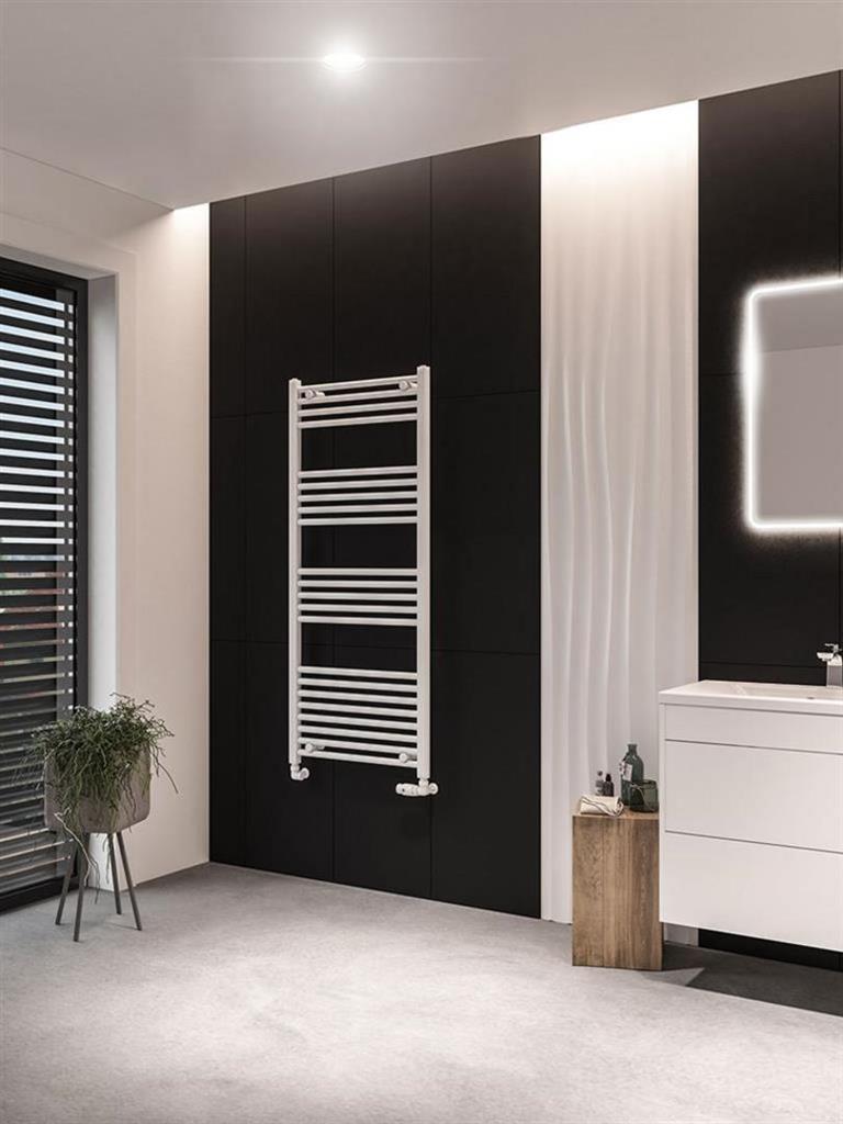 Wingrave Straight Matt White Multirail 1400mm Height