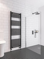 Wingrave Straight Matt Black Multirail 1800mm Height