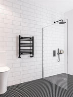 Wingrave Straight Matt Black Multirail 600mm Height