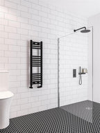 Wingrave Straight Matt Black Multirail 1000mm Height