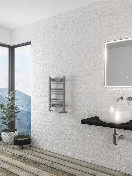 Wingrave Straight Matt Grey Multirail 600mm Height