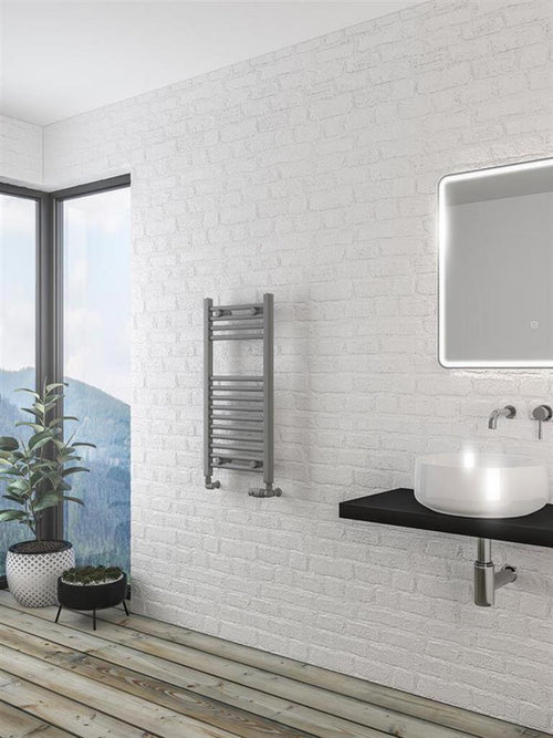 Wingrave Straight Matt Grey Multirail 800mm Height