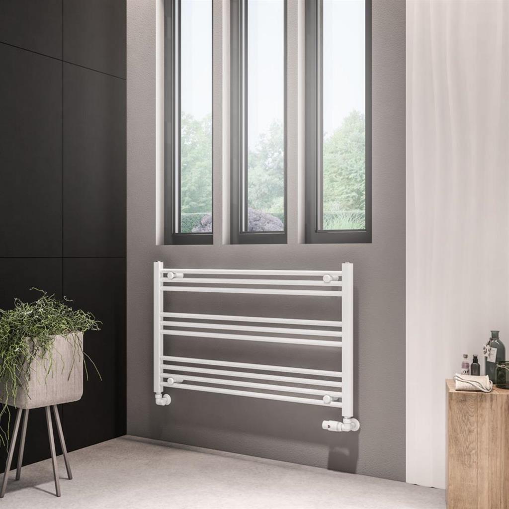 Wingrave Straight Matt White Multirail 600mm Height