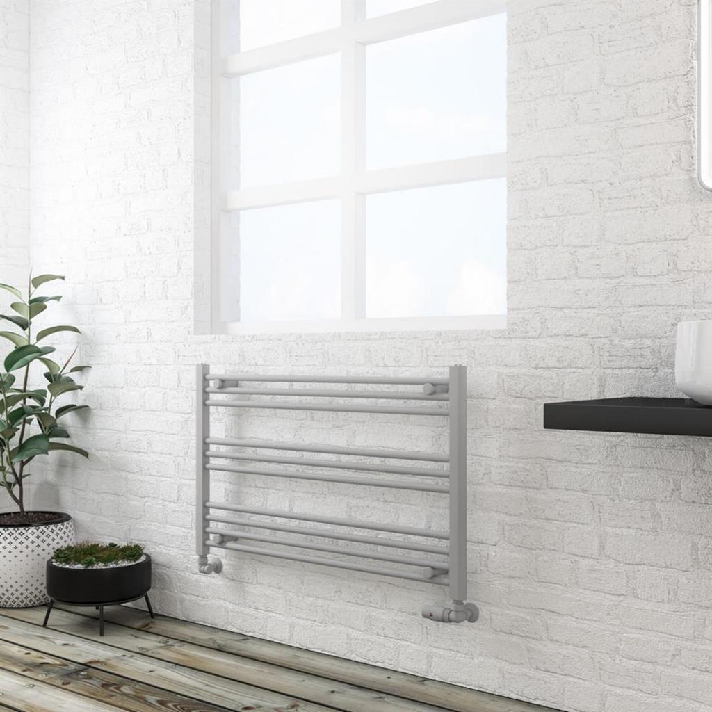 Wingrave Straight Matt Grey Multirail 600mm Height