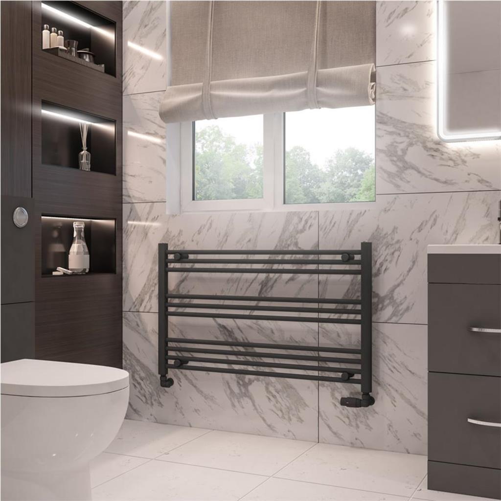 Wingrave Straight Matt Anthracite Multirail 600mm Height