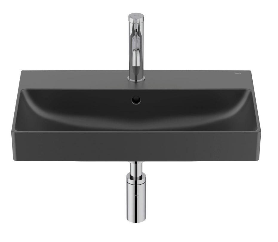 Roca Ona Matt Black Compact Basin