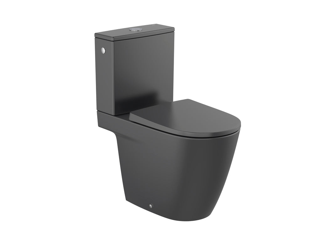 Roca Ona Rimless Close Coupled Open Back Pan