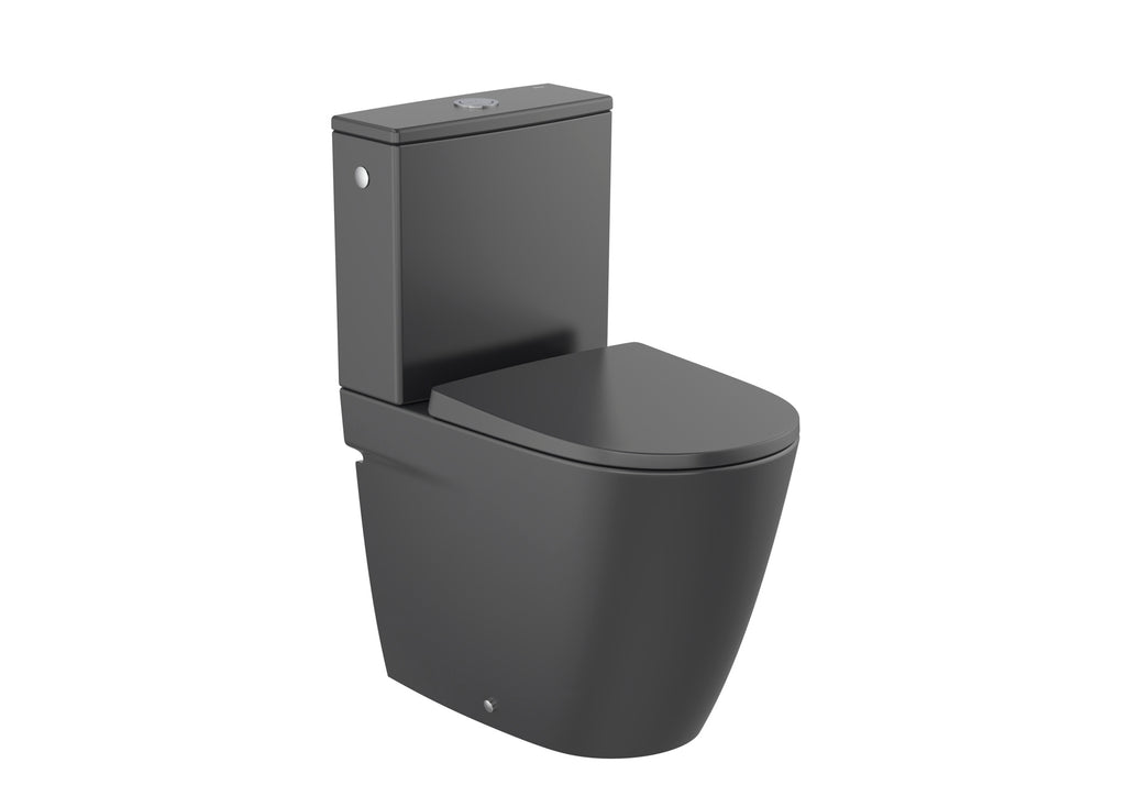 Roca Ona Rimless Compact Close Coupled Closed Back Pan