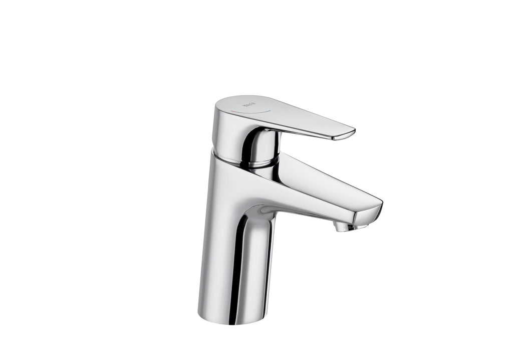 Roca Atlas Basin Mixer with Smooth Body