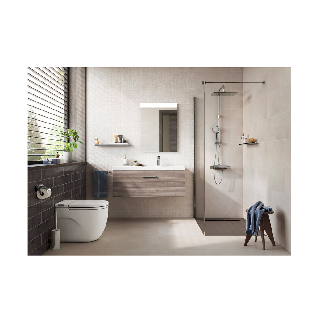 Roca IN-TANK - Floor Standing Back-to-Wall Toilet with Integrated Cistern.
