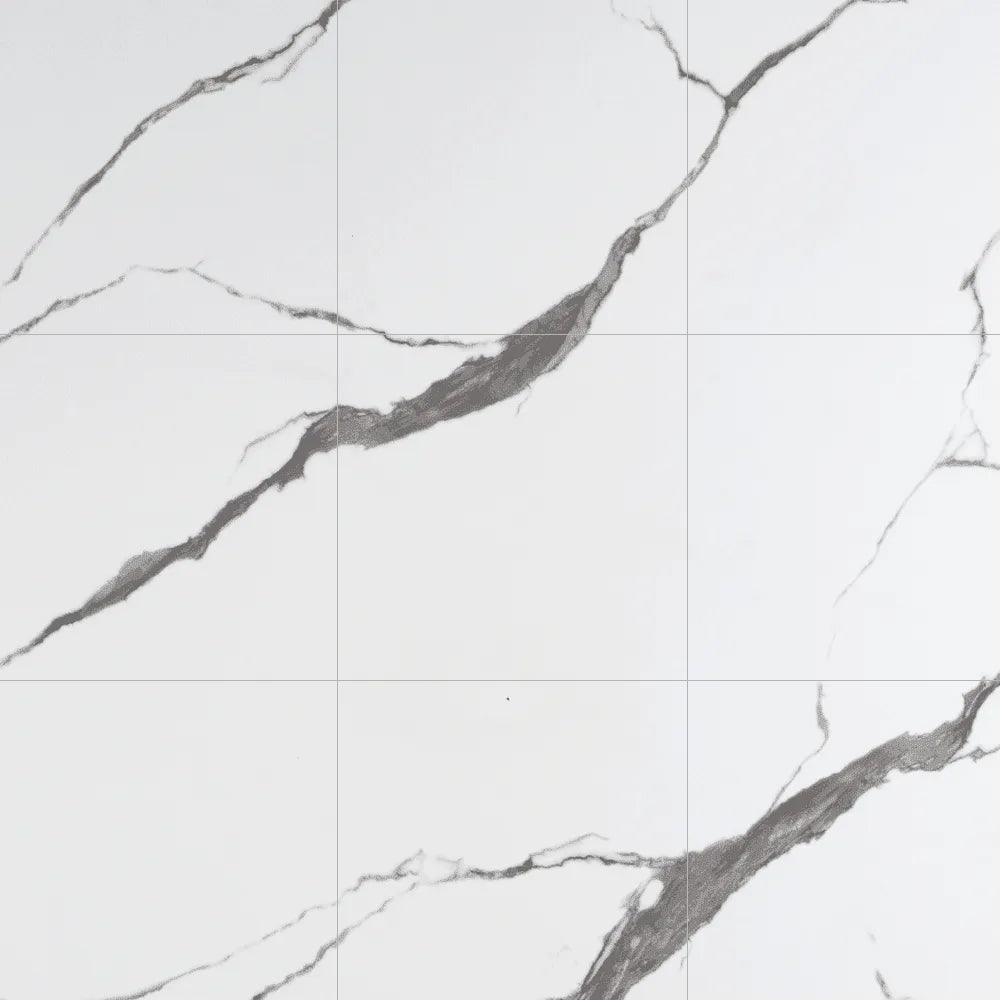 AquaGen White Marble (Square Tile) - Single Panel
