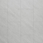 AquaGen White Grey Marble (Vertical Tile) - Single Panel