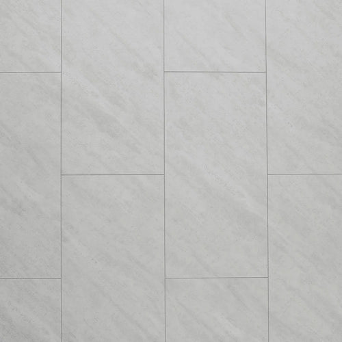 AquaGen White Grey Marble (Vertical Tile) - Single Panel